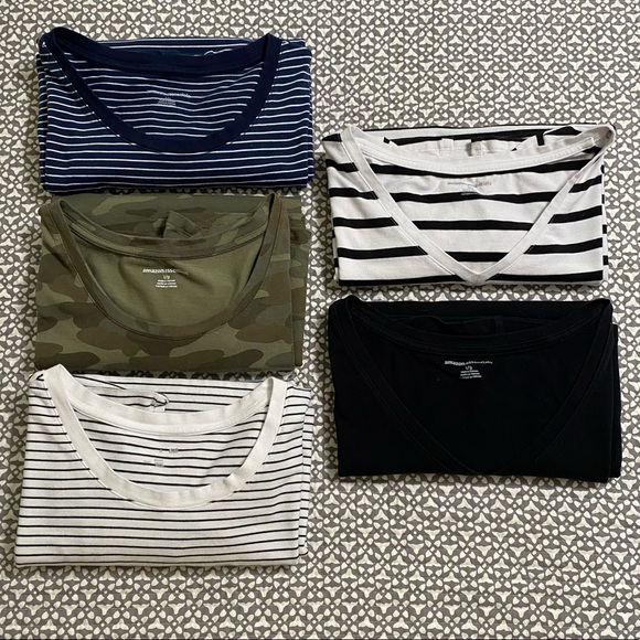 5 pack bundle basic tees - Picture 3 of 16